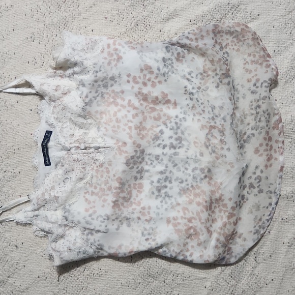 Abercrombie Chiffon tank top Size small - Picture 1 of 3